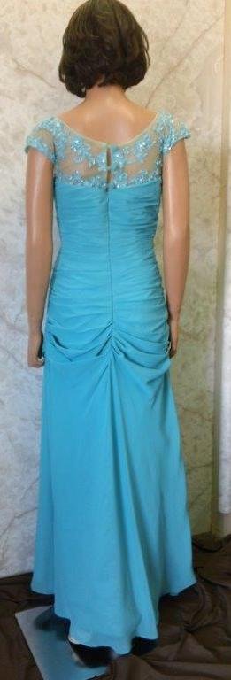 pool blue mothers dress